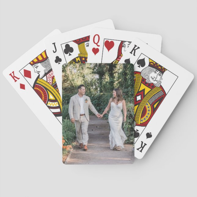 PERSONALIZED PHOTO playing cards (Back)