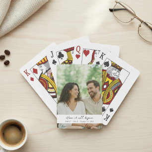  Personalized Photo Playing Cards - Custom Wedding
