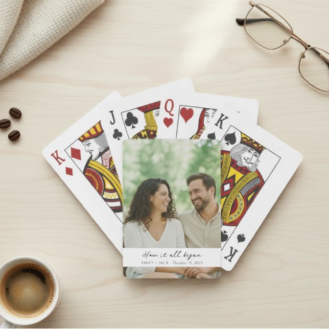  Personalized Photo Playing Cards - Custom Wedding (Creator Uploaded)