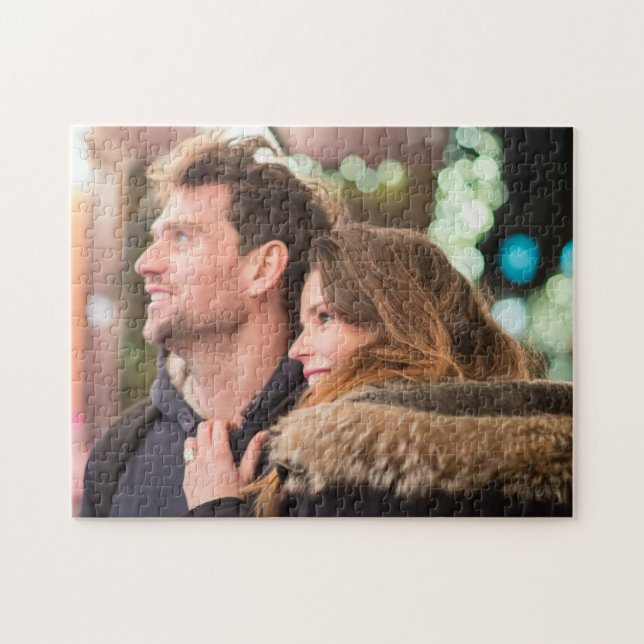 Personalized Photo Puzzle Xmas Gifts. (Horizontal)