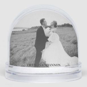 Personalized Photo Snow Globe