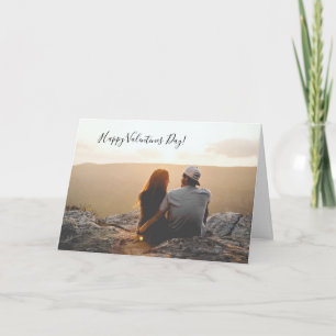 Personalized Photo Valentines Day Card