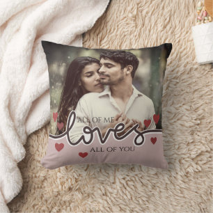 Personalized Photo Valentine's Day Couple Love Cushion