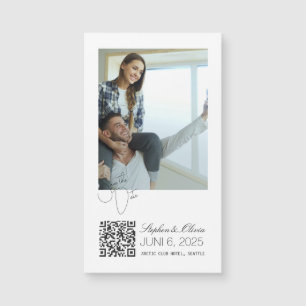 Personalized Photo Wedding Save the Date magnet