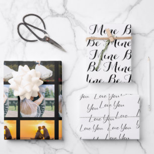 Personalized Photo Wrapping Paper Sheets