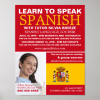 Personalized Photograph, Spanish Language Course
