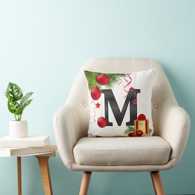 Personalized pillow with Letter (Chair)