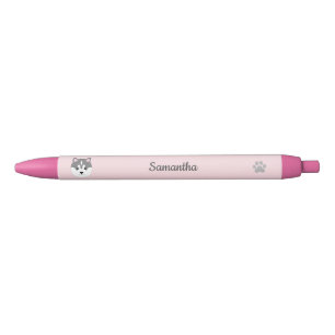 Personalized Pink Dog Pen