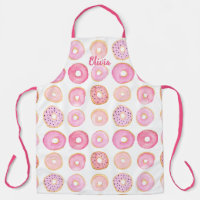 Personalized Pink Donut Pattern