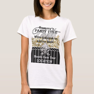 Personalized Pirate Party T-Shirt