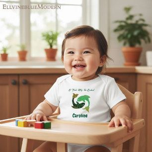 Personalized Pisces Zodiac Impressionist Toddler  Baby T-Shirt