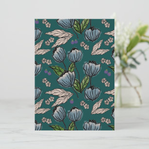 Personalized Planner - Deep Teal Invitation