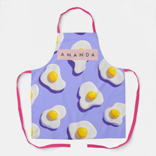 Personalized Playful Sunny Side Up Eggs Apron