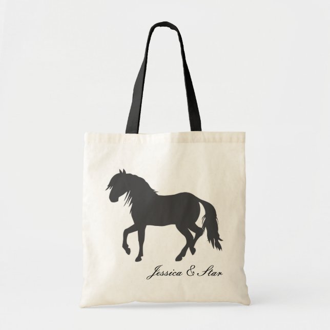 Personalized Pony Silhouette Bag (Front)