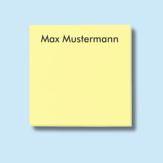 personalized post-it notes