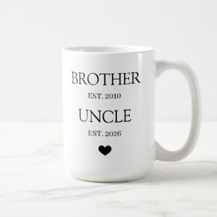 Personalized Promoted to Uncle Coffee Mug
