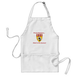 * PERSONALIZED - "Proud Alumnus" Apron w/PMC SEAL
