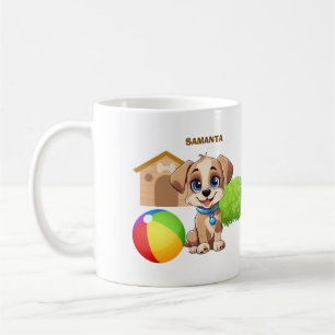 Personalized Puppy Mug