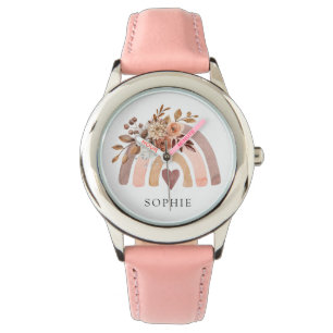 Personalized Rainbow Girl's  Watch