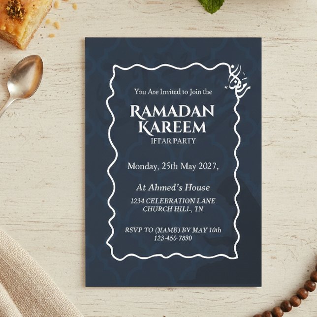 Personalized Ramadan Kareem Iftar Invitation (Creator Uploaded)