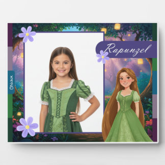 Personalized Rapunzel Tabletop Photo Plaque