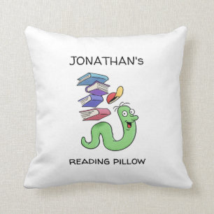 Personalized Reading Pillow For Bookworms