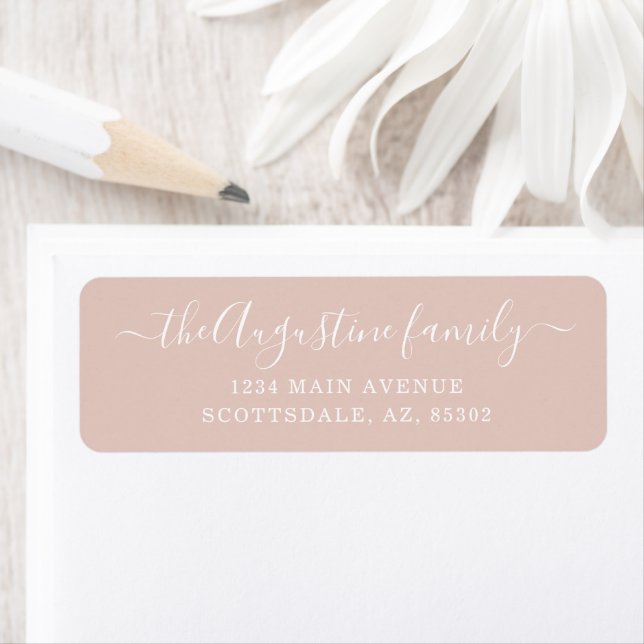 Personalized Return Address Labels (Insitu)