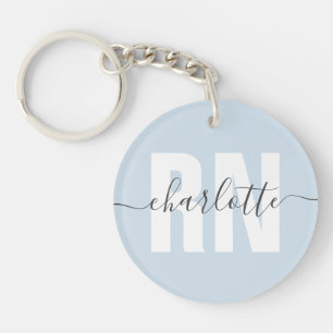 Personalized RN Registered Nurse Graduation Gifts Key Ring