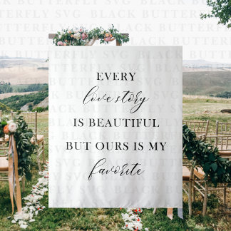 Personalized Romantic Banner | Wedding Backdrop Tapestry