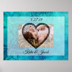 Personalized Romantic Photo Poster