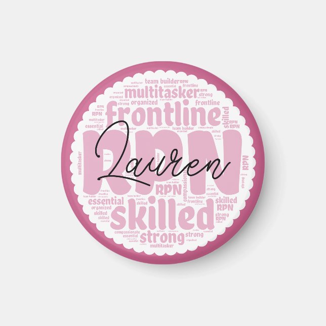 Personalized RPN Magnet (Front)