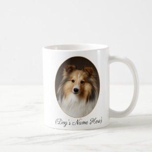 Personalized Sable Sheltie by My Side Coffee Mug