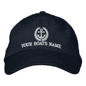 captains hat personalized