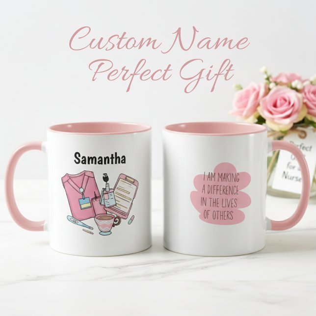 Personalized Samantha Nurse Life Mug (Creator Uploaded)