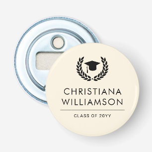 Personalized School and College Graduation Elegant Bottle Opener