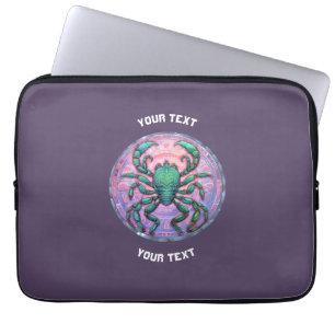 PERSONALIZED Scorpio ZODIAC SIGN Laptop Sleeve