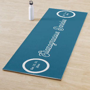 Personalized Script Yoga Mat with Name for Women