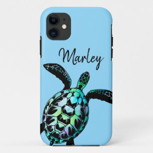 Personalized Sea Turtle Custom Color Case-Mate iPh iPhone 11 Case