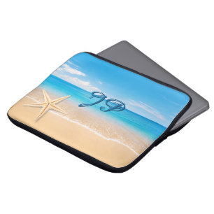 Personalized Seaside Laptop Sleeve