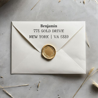 Personalized Self Inking Address Name Stamp