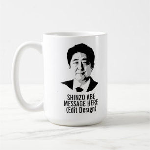 PERSONALIZED SHINZO ABE COFFEE MUG