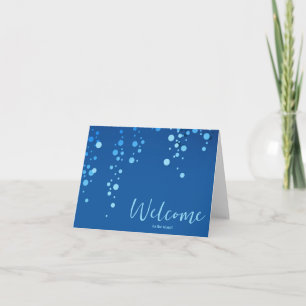 Personalized simple Elegant Welcome to the team Card