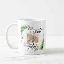 Personalized Sister Photo Mug