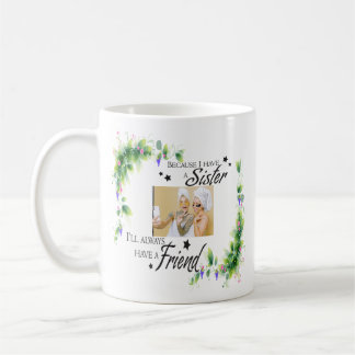 Personalized Sister Photo Mug
