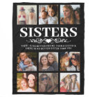 Personalized Sisters Photo Collage