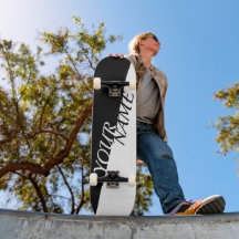 Personalized Skateboard - Add Your Name