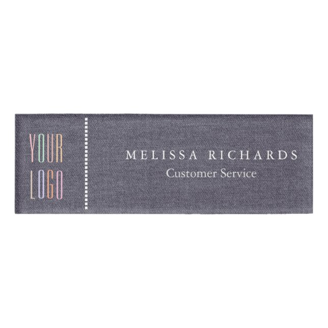 Personalized Small Name Badge (Front)