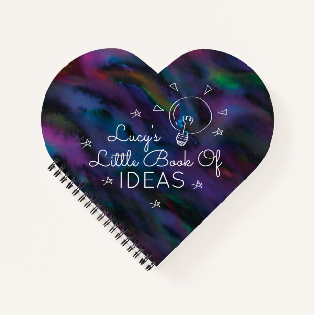 personalized smokey purples little book of ideas (Front)