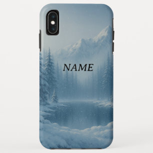 Personalized Snowy Landscape Phone Case
