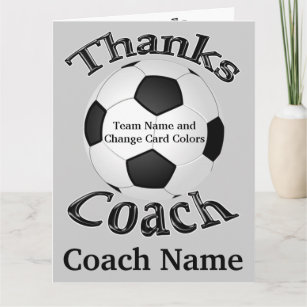 Personalized Soccer Thank You Cards, INSTRUCTIONS
